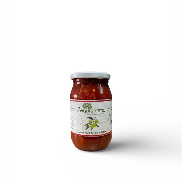 Doğal Acılı Zeytin Salatası
