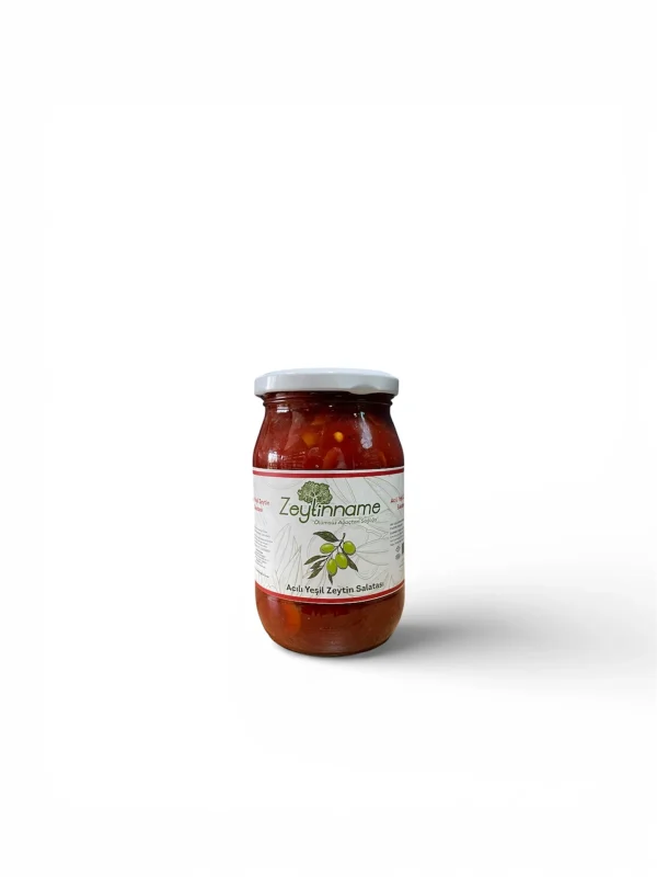 Doğal Acılı Zeytin Salatası