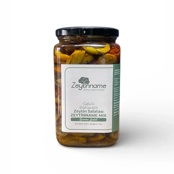 Zeytin Salatası Akdeniz Mix