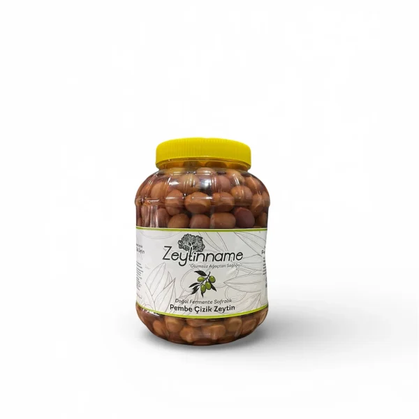 Doğal Fermante Pembe Çizik Zeytin